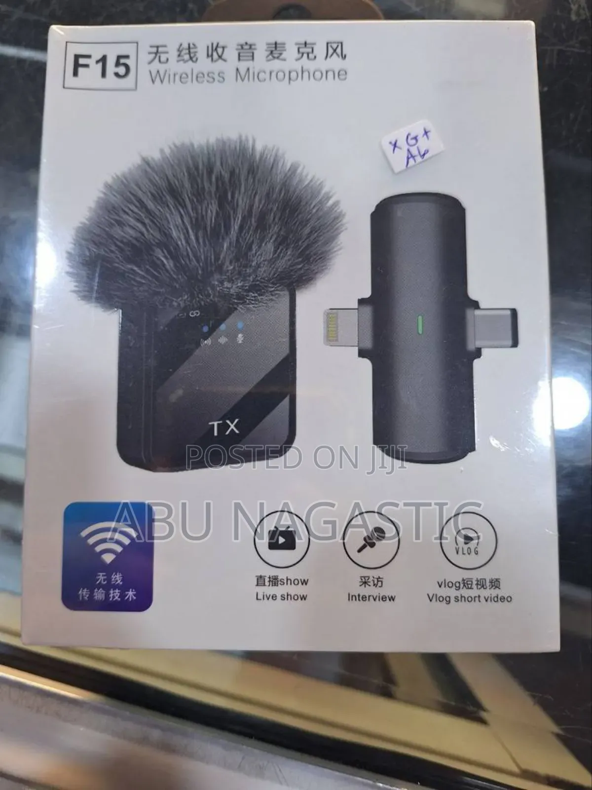 F15 2in1 Wireless Lavalier Microphone