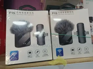F15 2in1 Wireless Lavalier Microphone