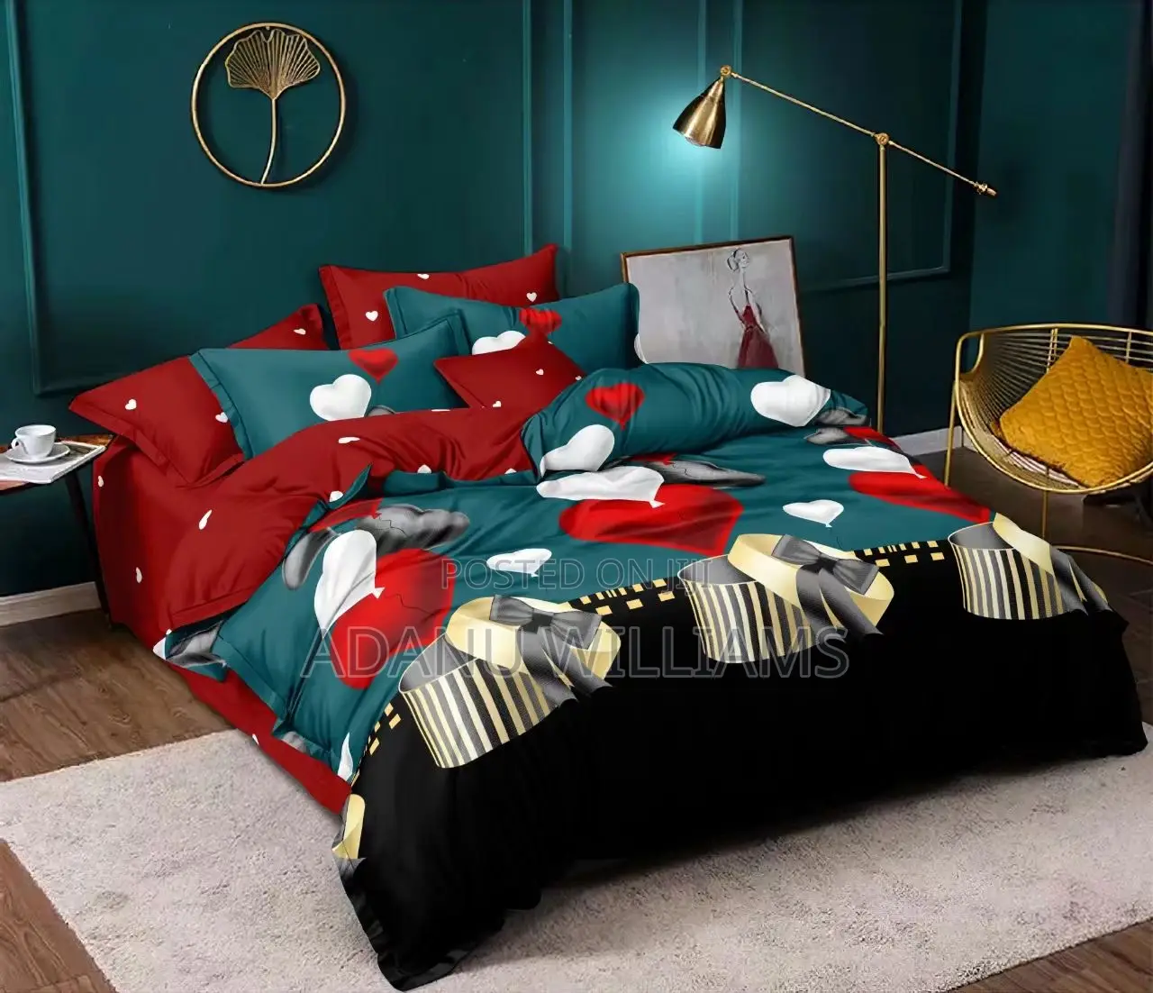 High Quality 7pcs Cotton Duvet Set(Also Comes in Diff Colors