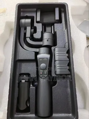 3 Axis Gimbal S5pro With Ai Tracker, + Durable Battery