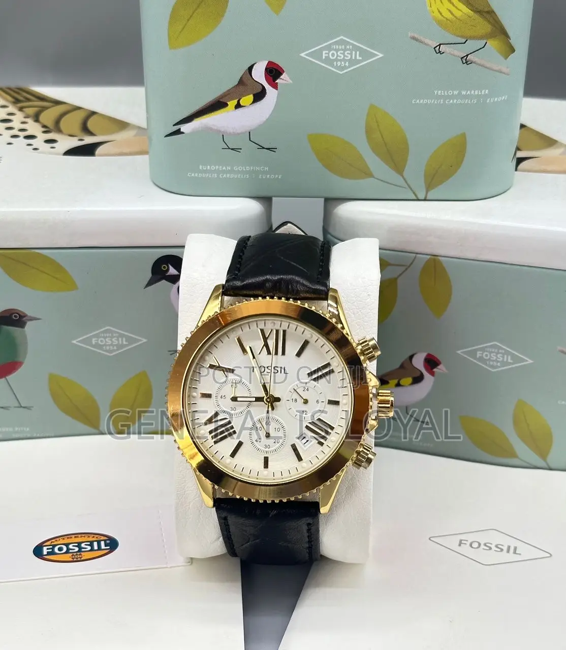 Fossil Leather Watch / Hardest Screen