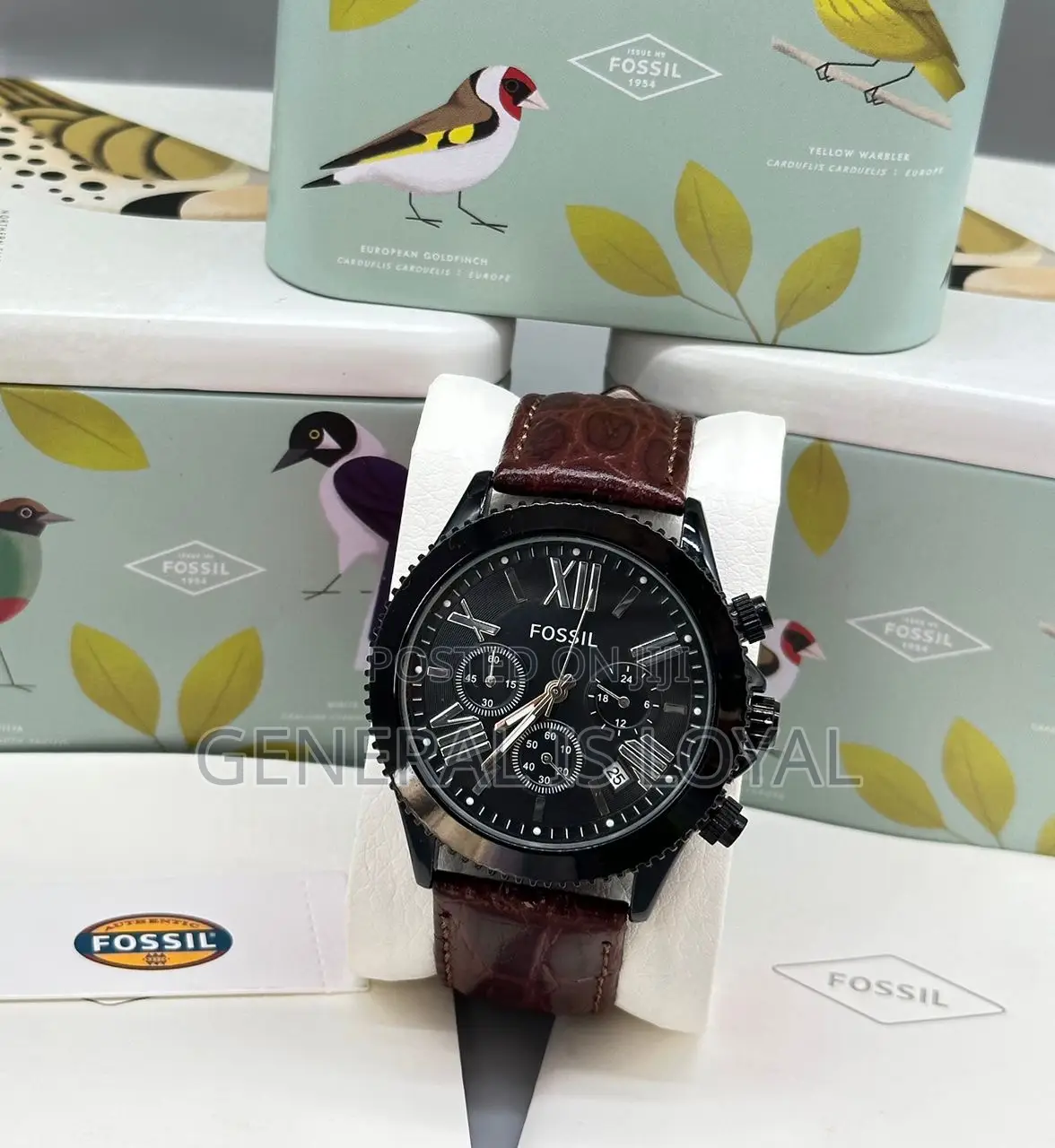 Fossil Leather Watch / Hardest Screen