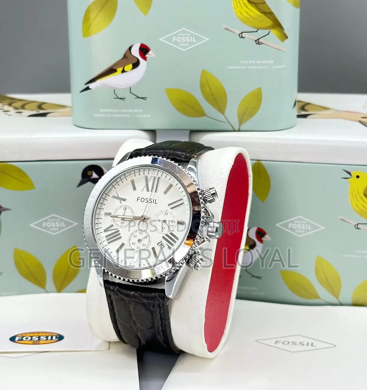 Fossil Leather Watch / Hardest Screen