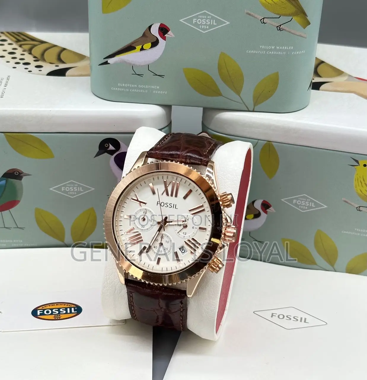 Fossil Leather Watch / Hardest Screen