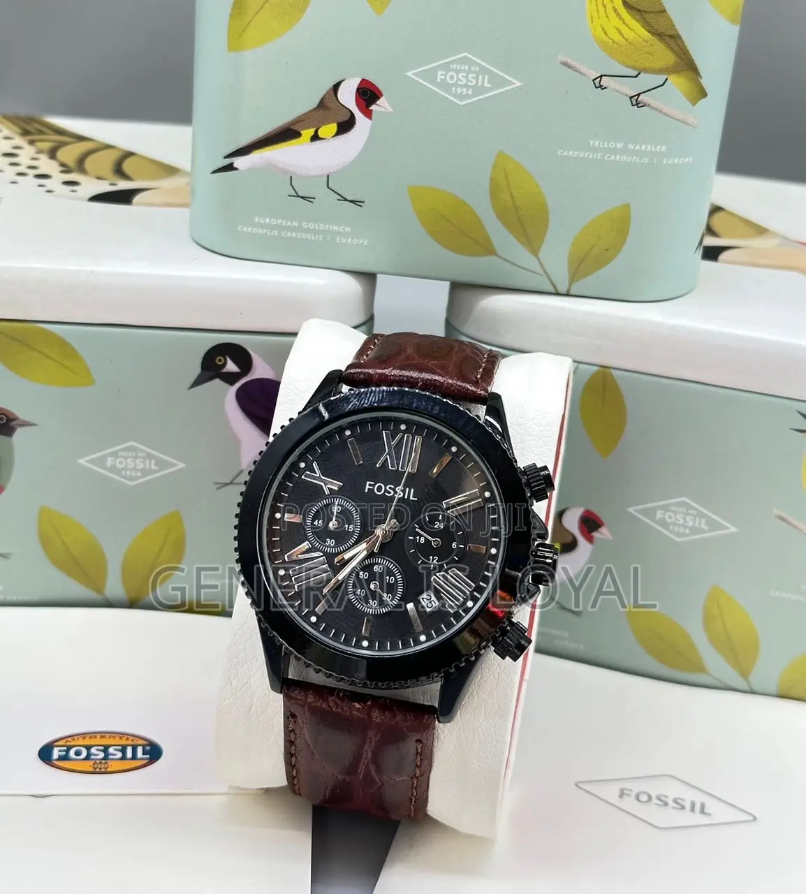 Fossil Leather Watch / Hardest Screen