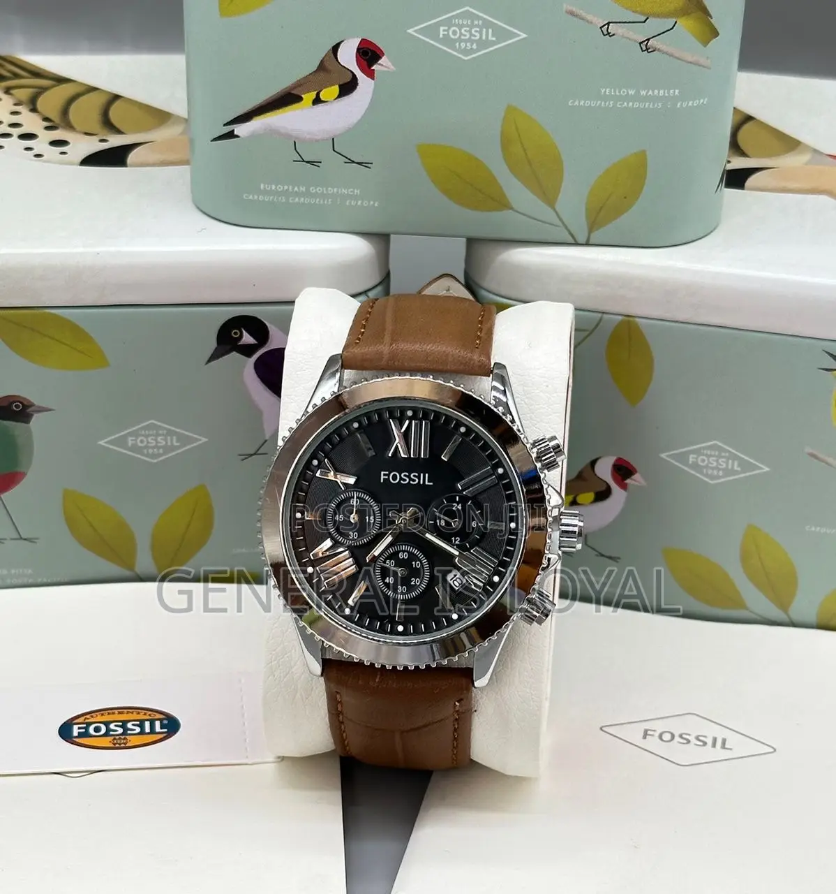 Fossil Leather Watch / Hardest Screen