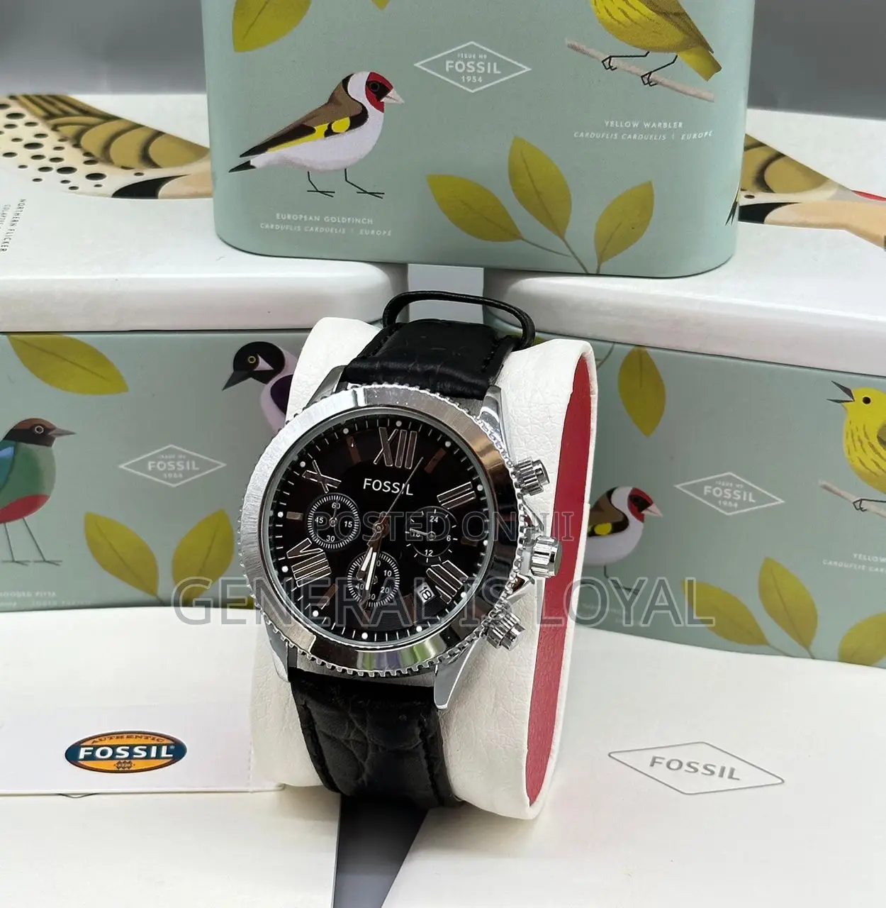 Fossil Leather Watch / Hardest Screen