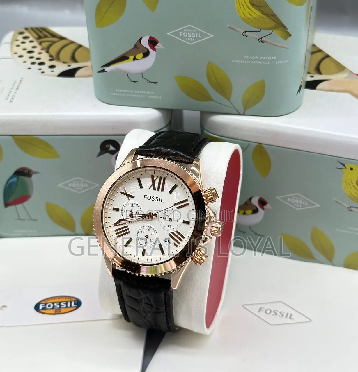 Fossil Leather Watch / Hardest Screen