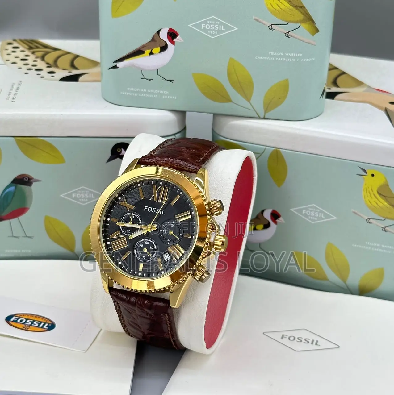 Fossil Leather Watch / Hardest Screen