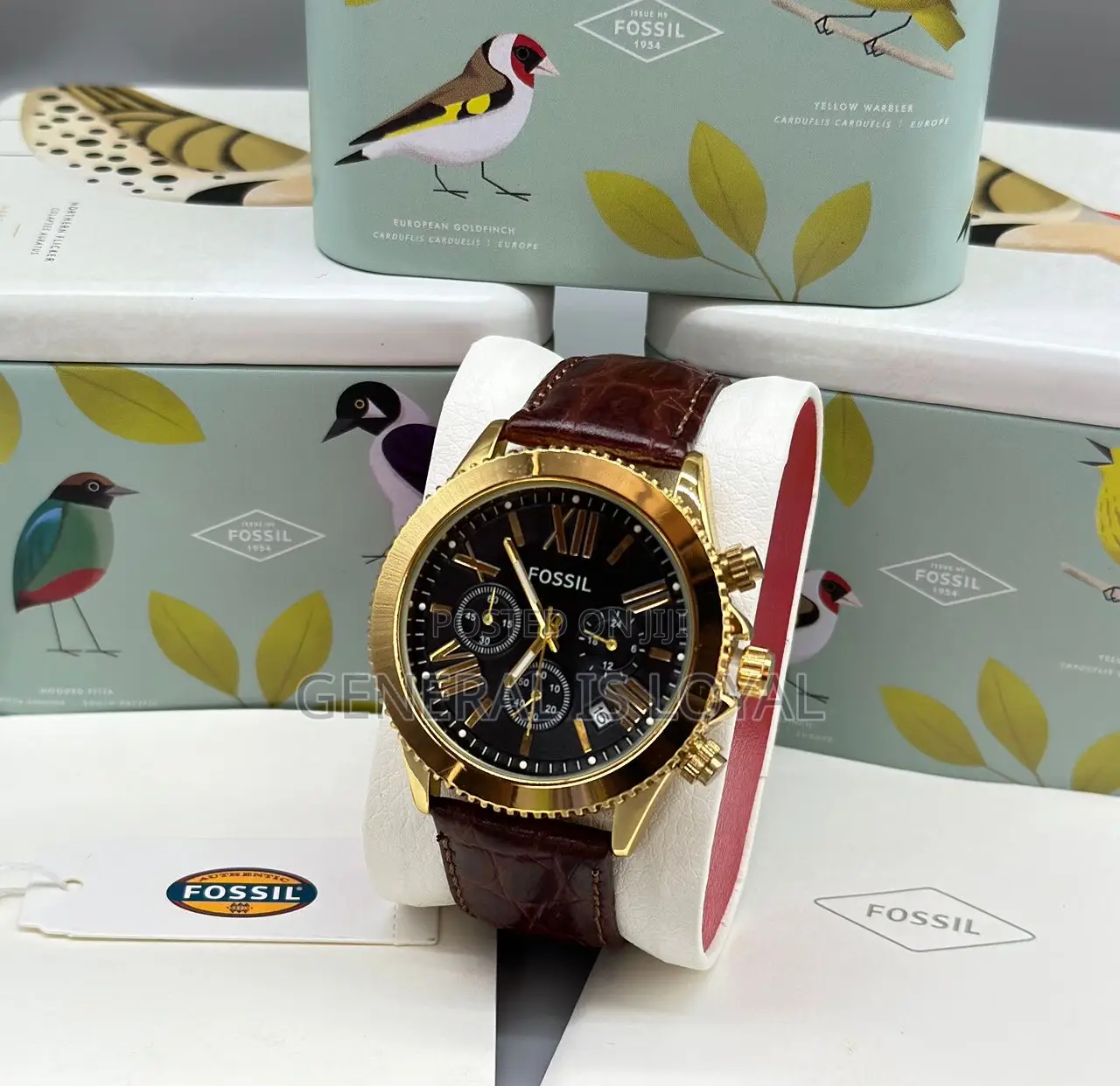 Fossil Leather Watch / Hardest Screen