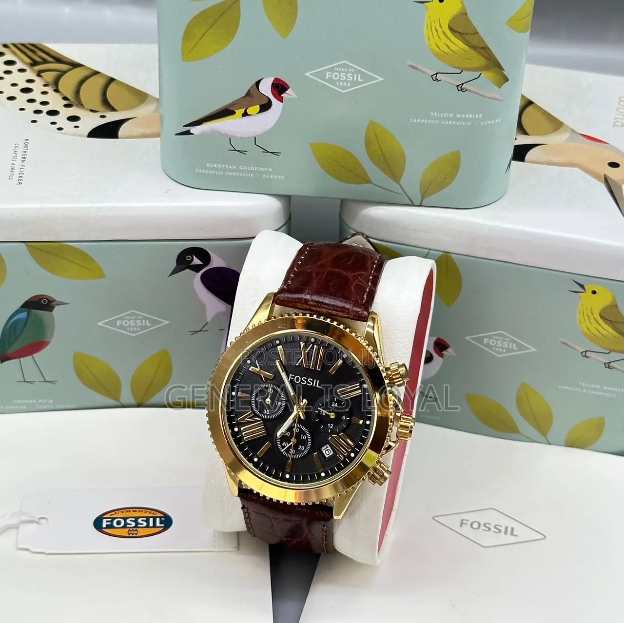 Fossil Leather Watch / Hardest Screen