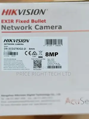 Hikvision 8MP Acusense Fixed Bullet Camera Ds-2cd2t83g2-2i