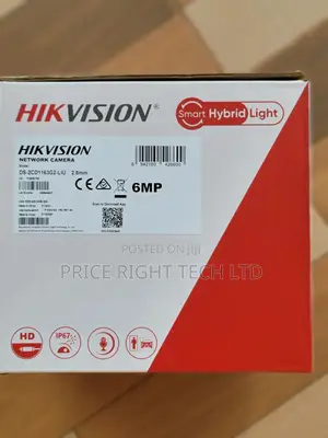 Hikvision 6mp Ip Camera Smart Hybrid Ds-2cd1163g2-Liu