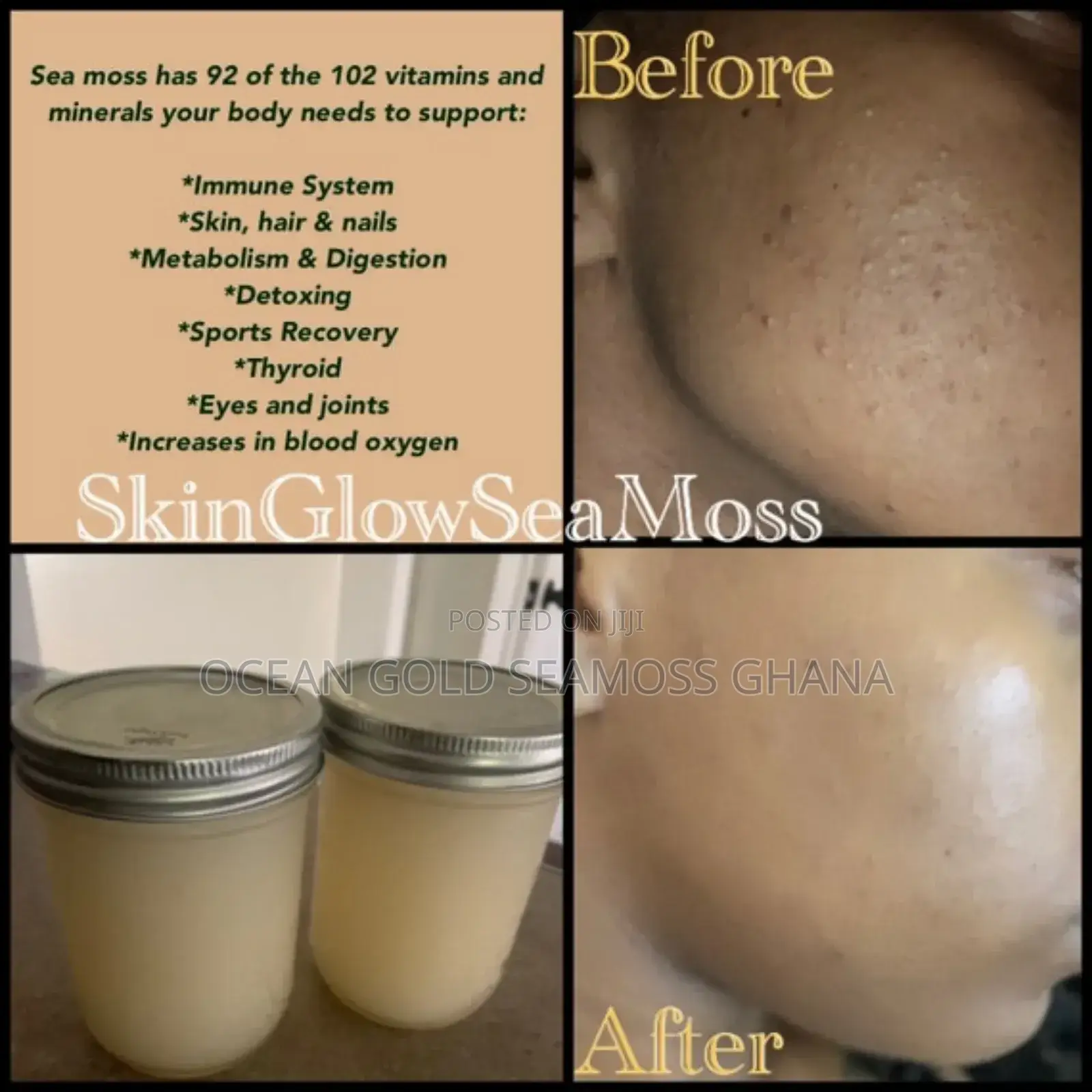Occean Gold Sea Moss Gel