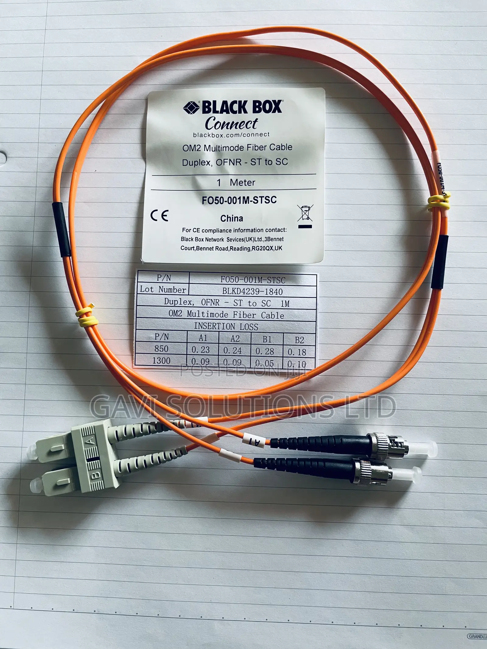 Fiber Cable SC-ST