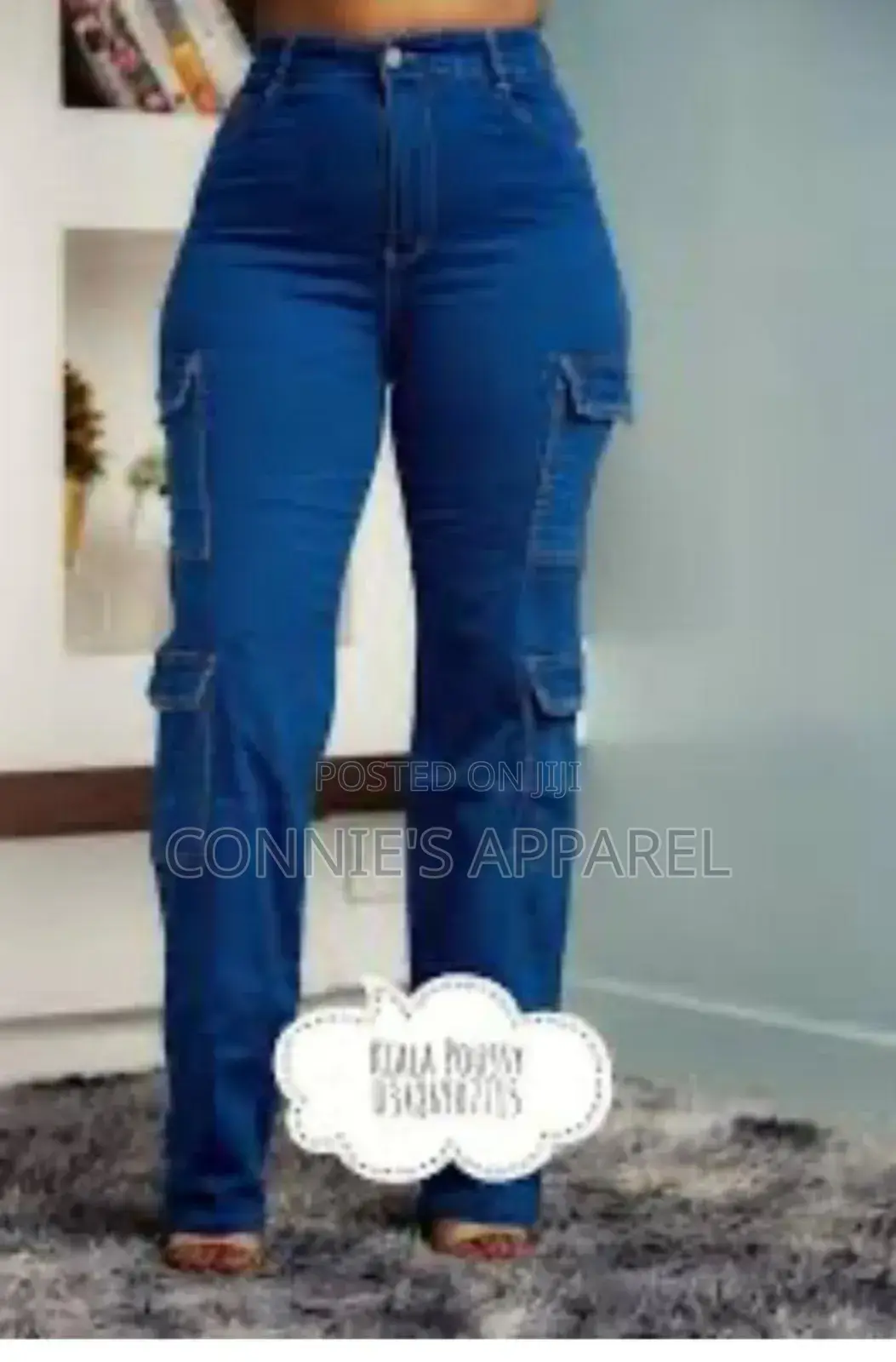 Ladies Cargo Jeans