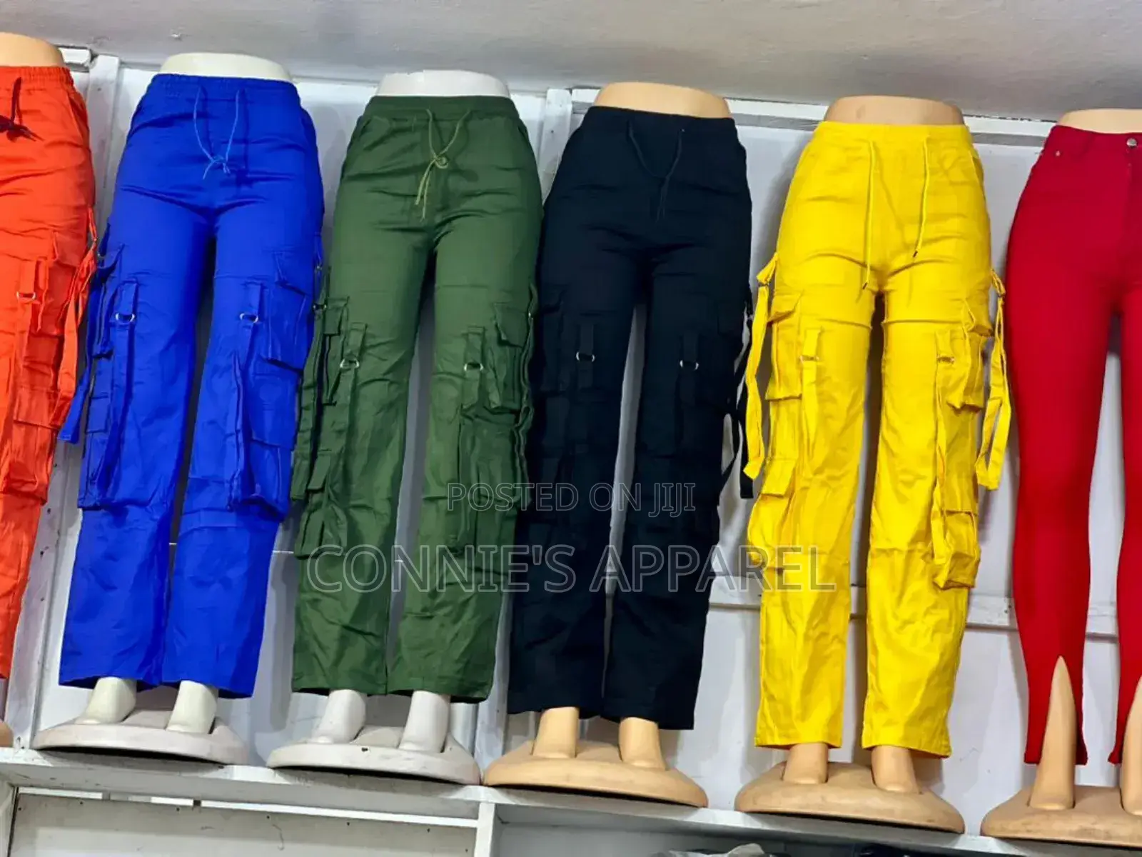 Ladies Cargo Jeans
