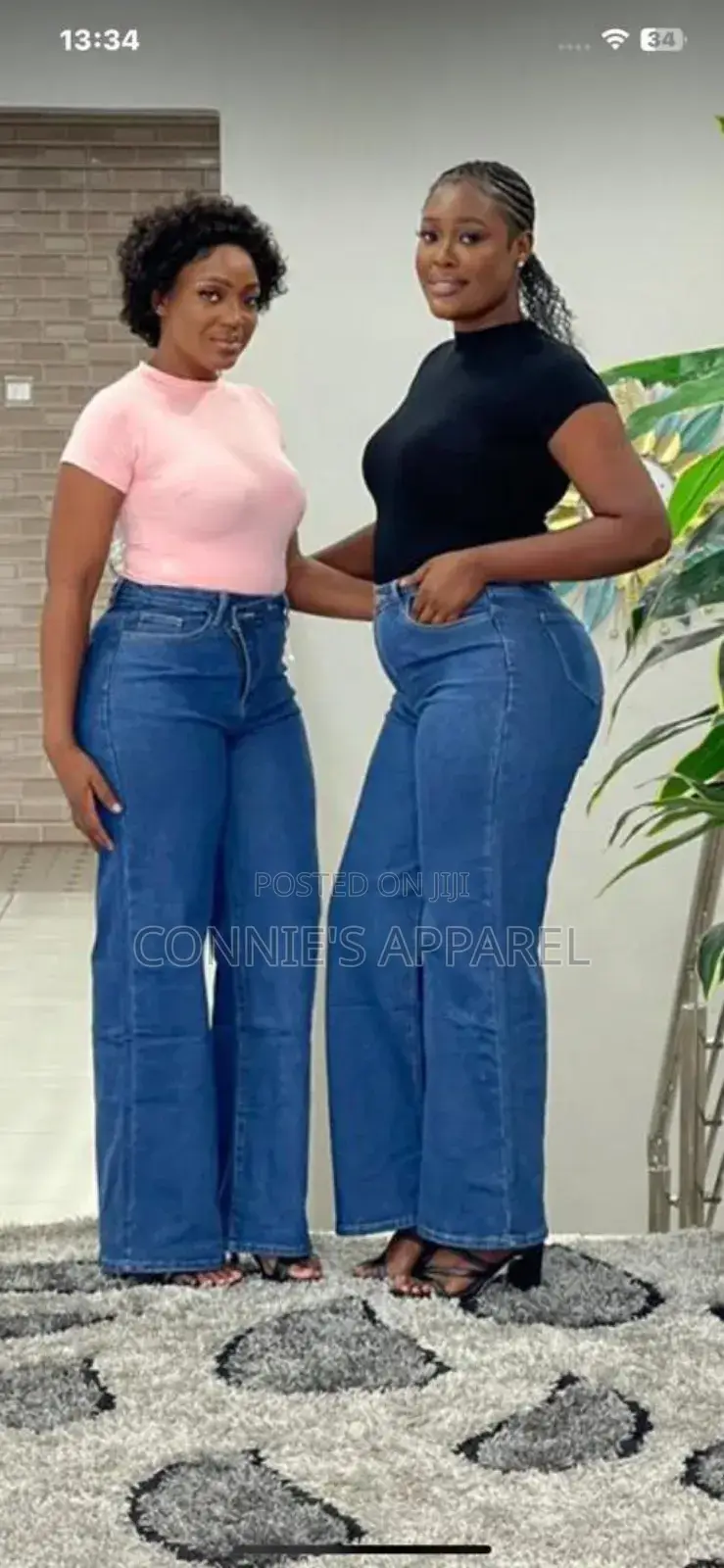 Ladies Cargo Jeans