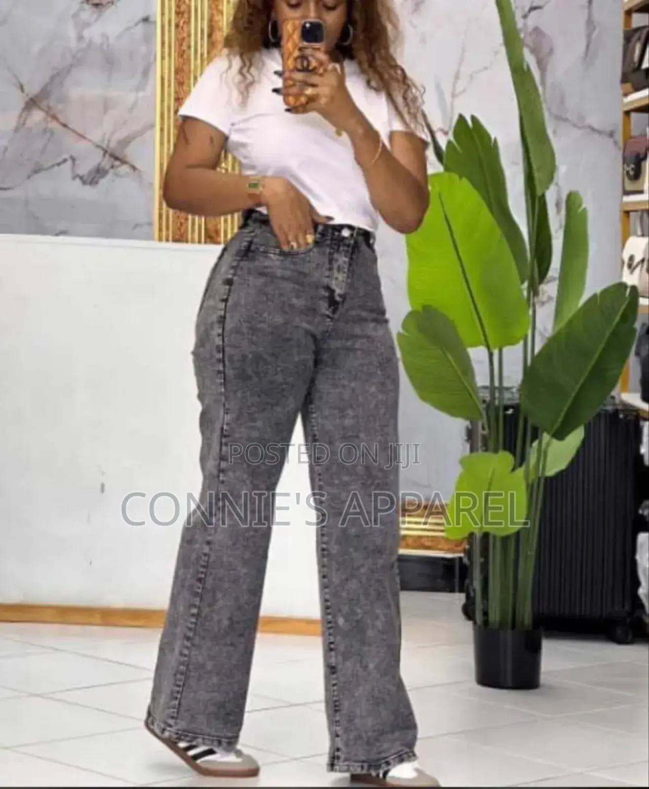 Ladies Cargo Jeans