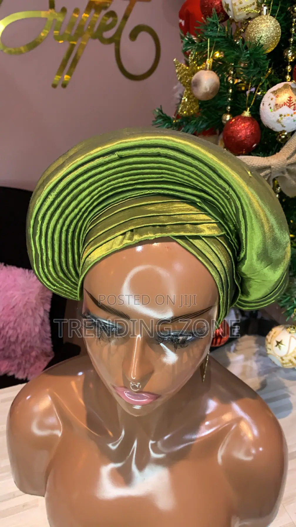 Already-made Wrapped Auto Gele