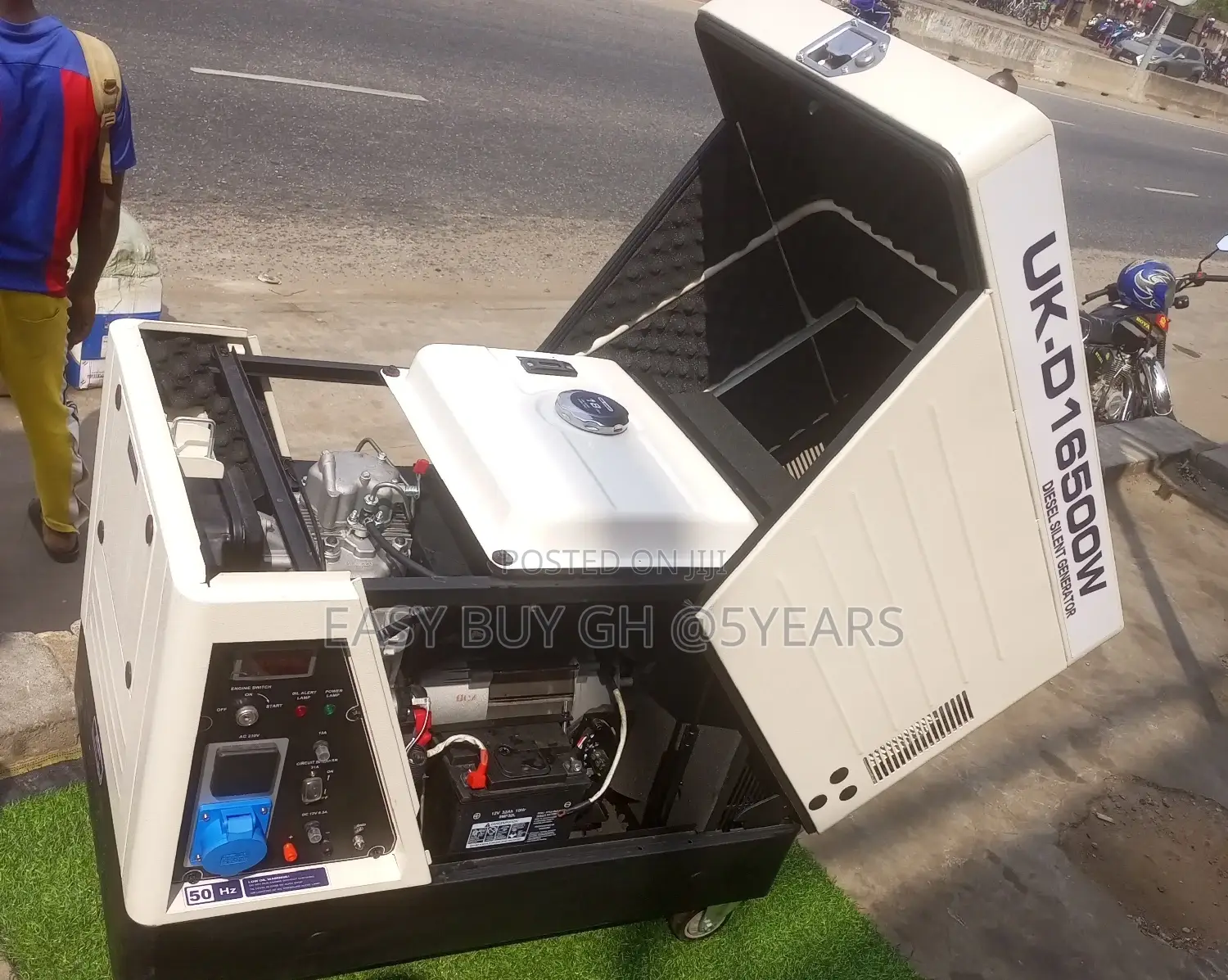 UK Generator 15kva 16500w 230v Original