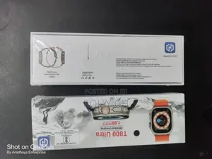 T800 Ultra Smart Watch Series 8 - Black