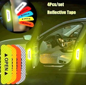 Reflective Car Door Sticker Safety Opening Warning Reflector
