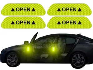 Reflective Car Door Sticker Safety Opening Warning Reflector