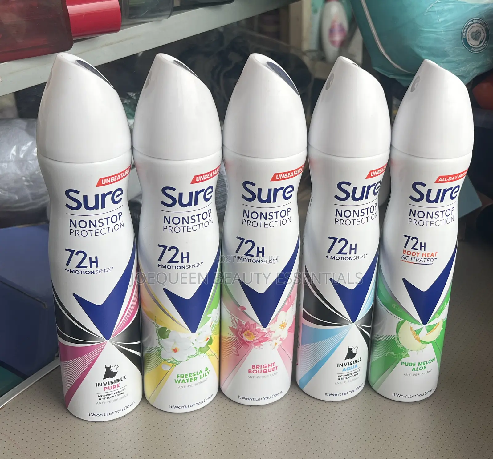 Sure Women 72hrs Deodorant Spray