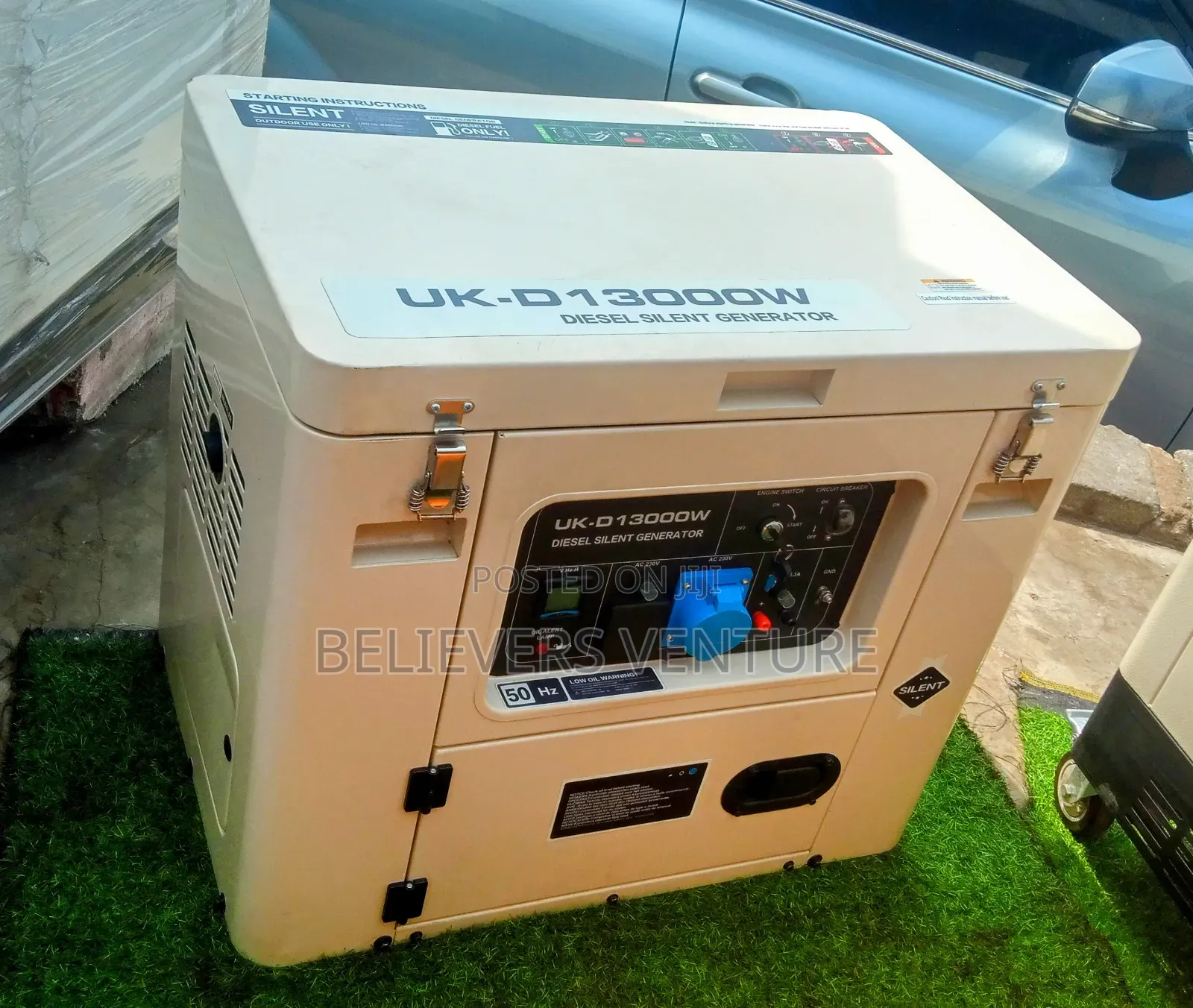 Stable Generator Diesel Silent 10kva 13000watt Generator New