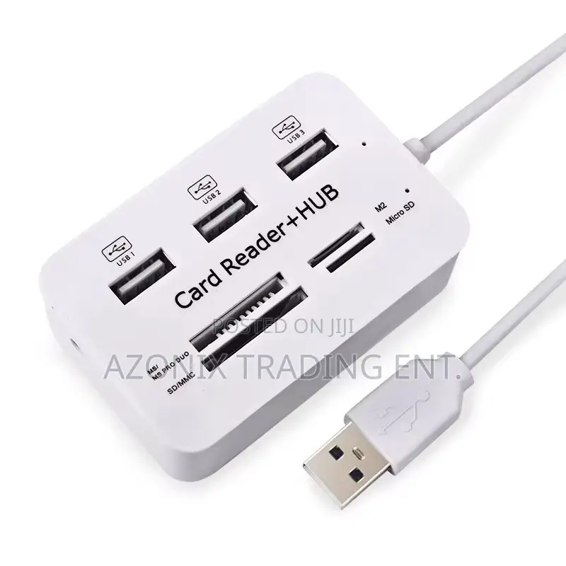 3usb + Card Reader Pc Hub