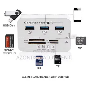 3usb + Card Reader Pc Hub