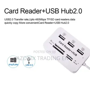 3usb + Card Reader Pc Hub