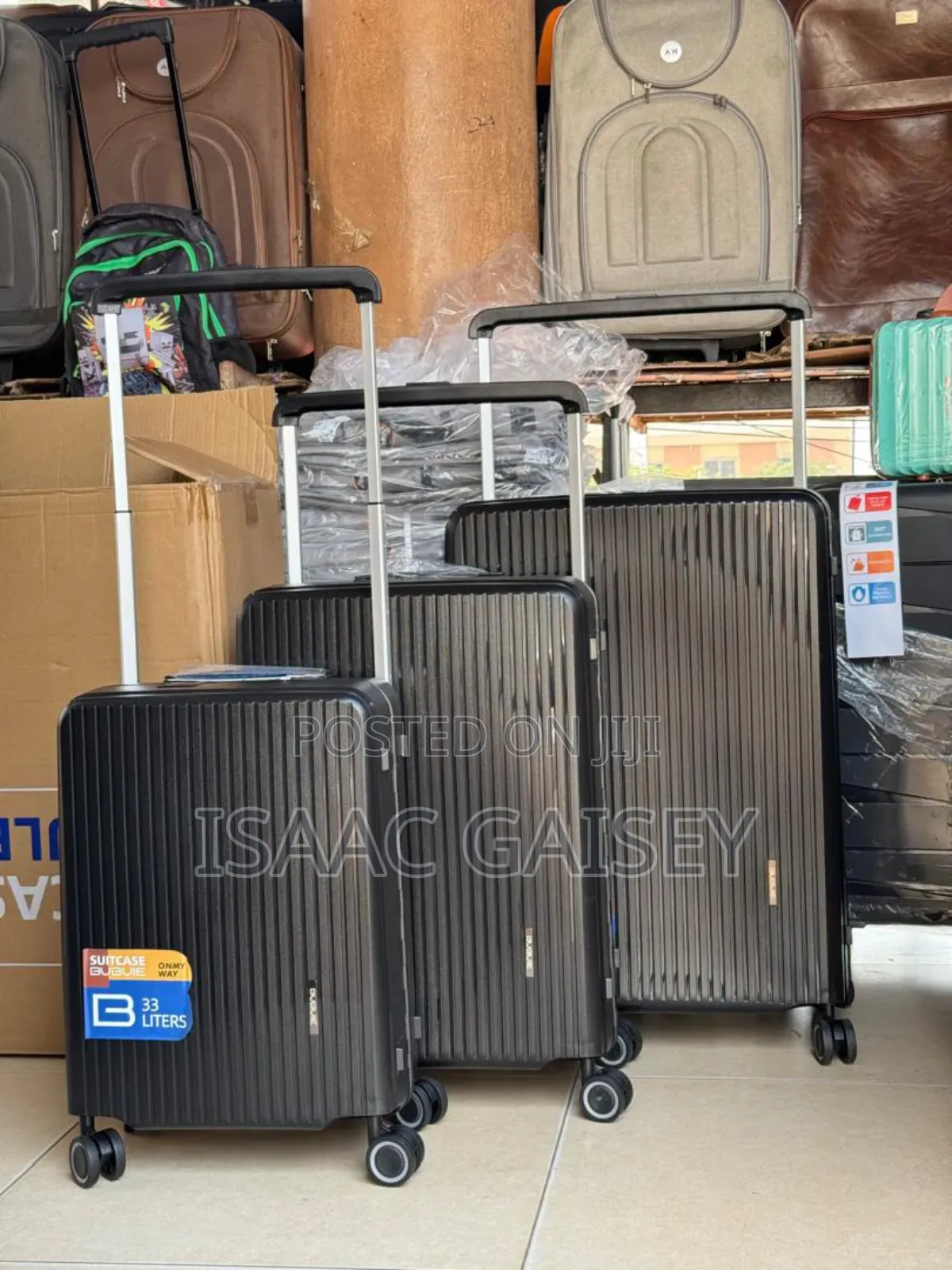 3set Extra Quality Zipless Luxury Anticrake Luggages
