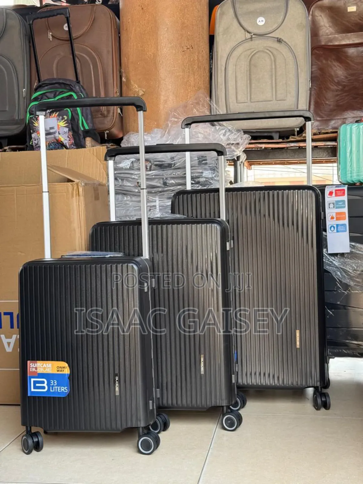3set Extra Quality Zipless Luxury Anticrake Luggages