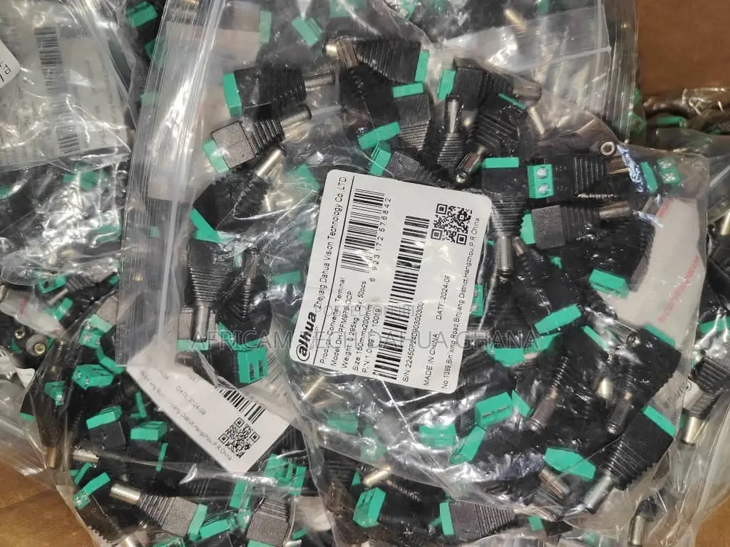 DAHUA Male DC Power Connector(50 PIECES)