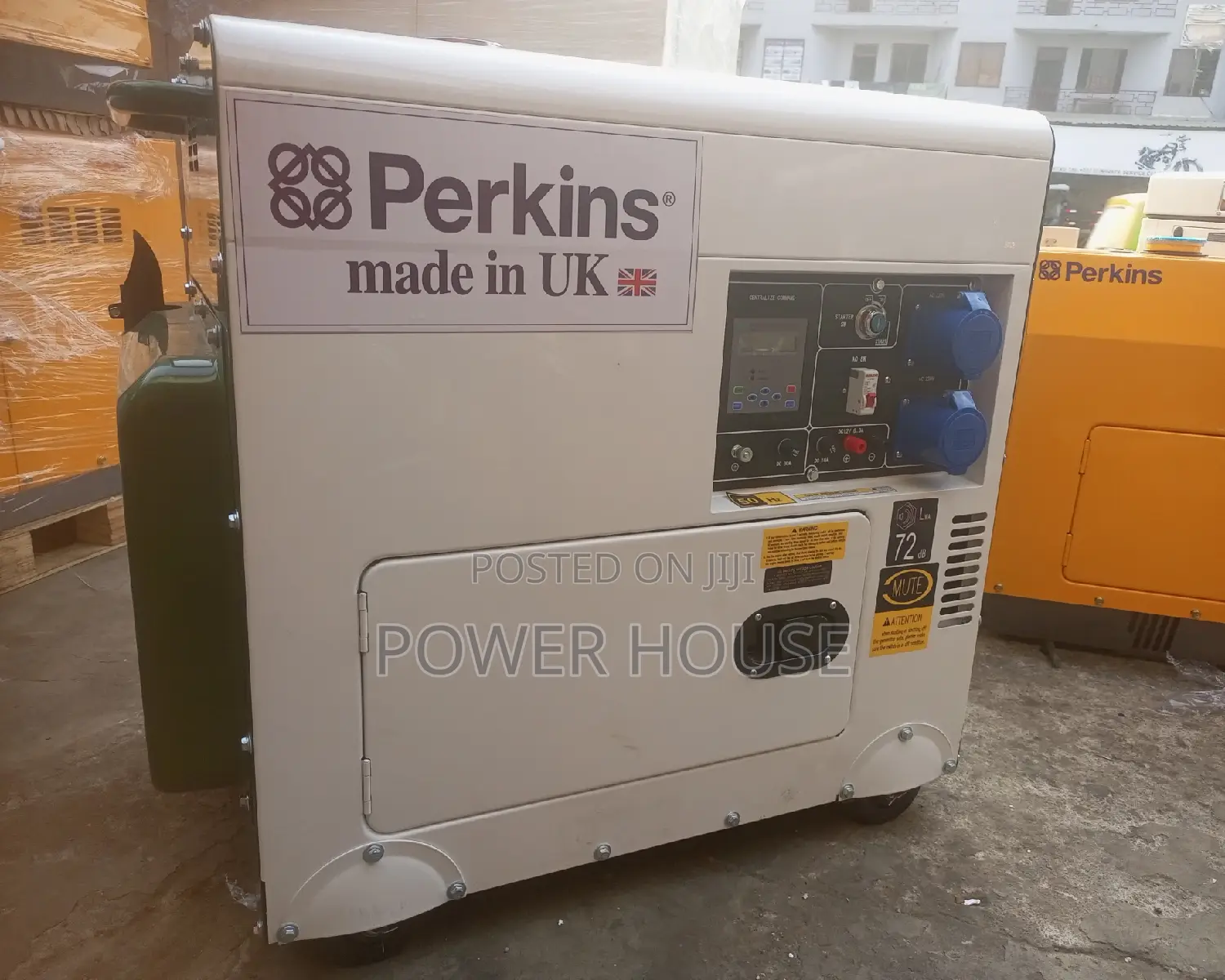 Unique UK Generator 15kva 16500w 230v Perkins Generator