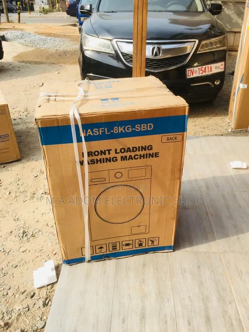 Nasco 8kg Front Loader Washing Machine