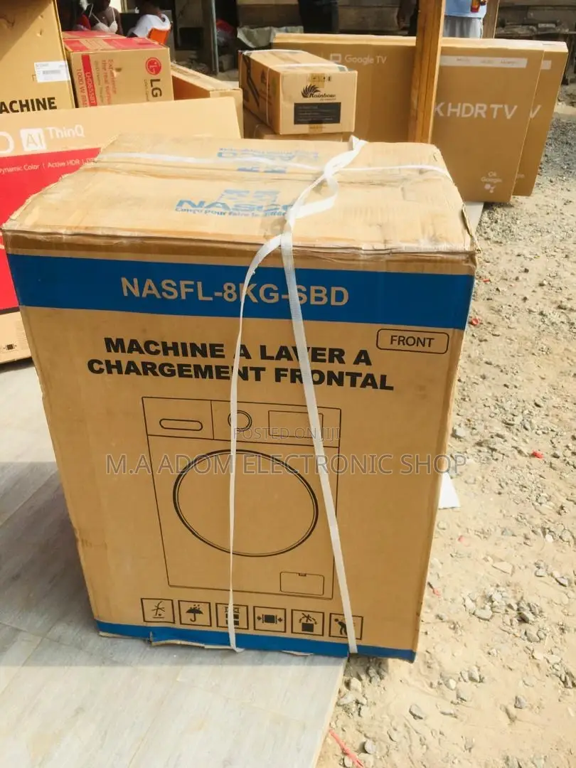 Nasco 8kg Front Load Washer: Wash Smarter, Live Simpler