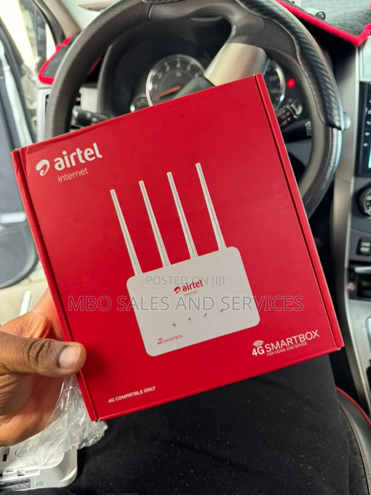 Airtel Universal ZLT 4g+ Router - Accepts Turbonet