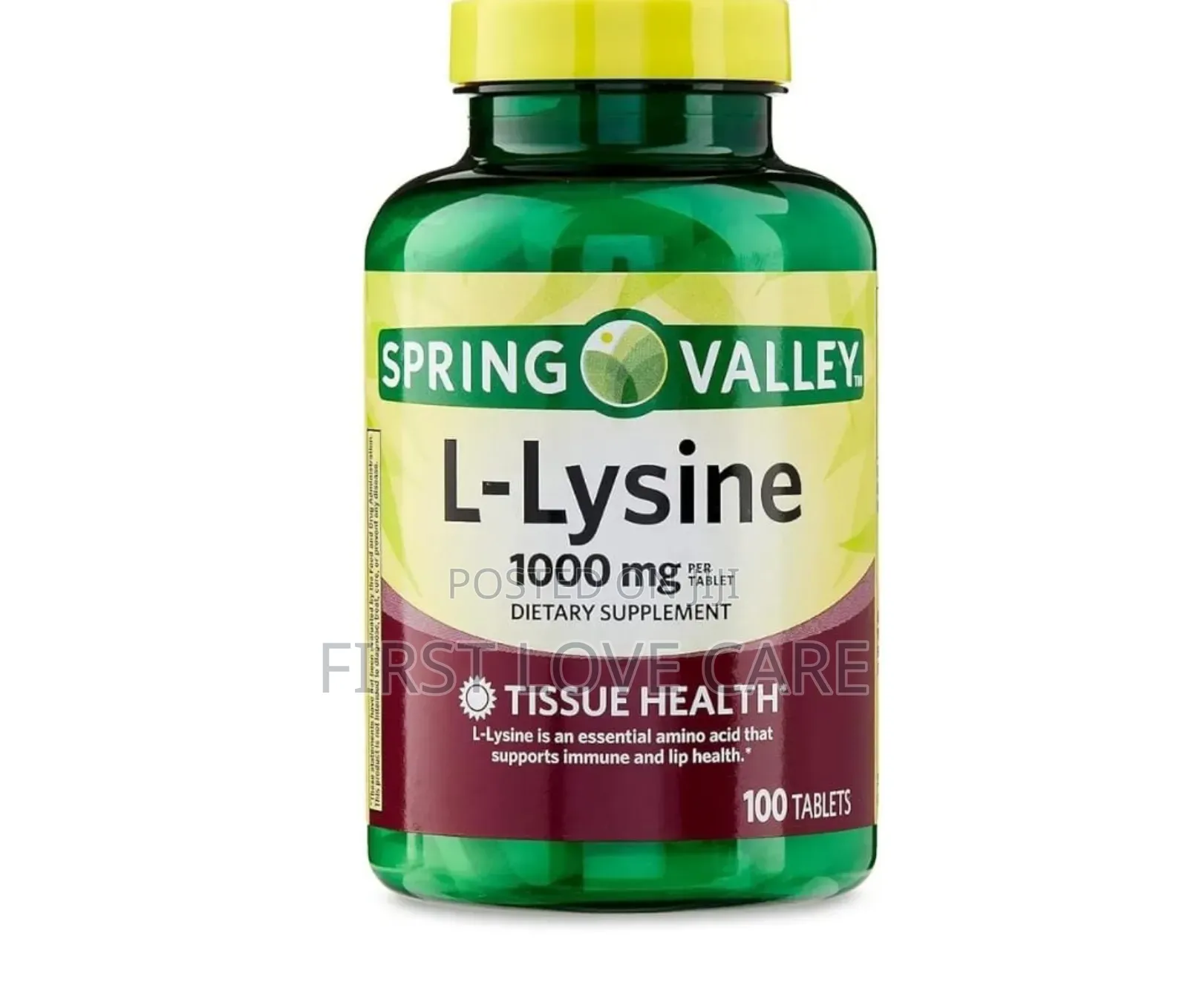 Spring Valley L-Lysine 1000mg