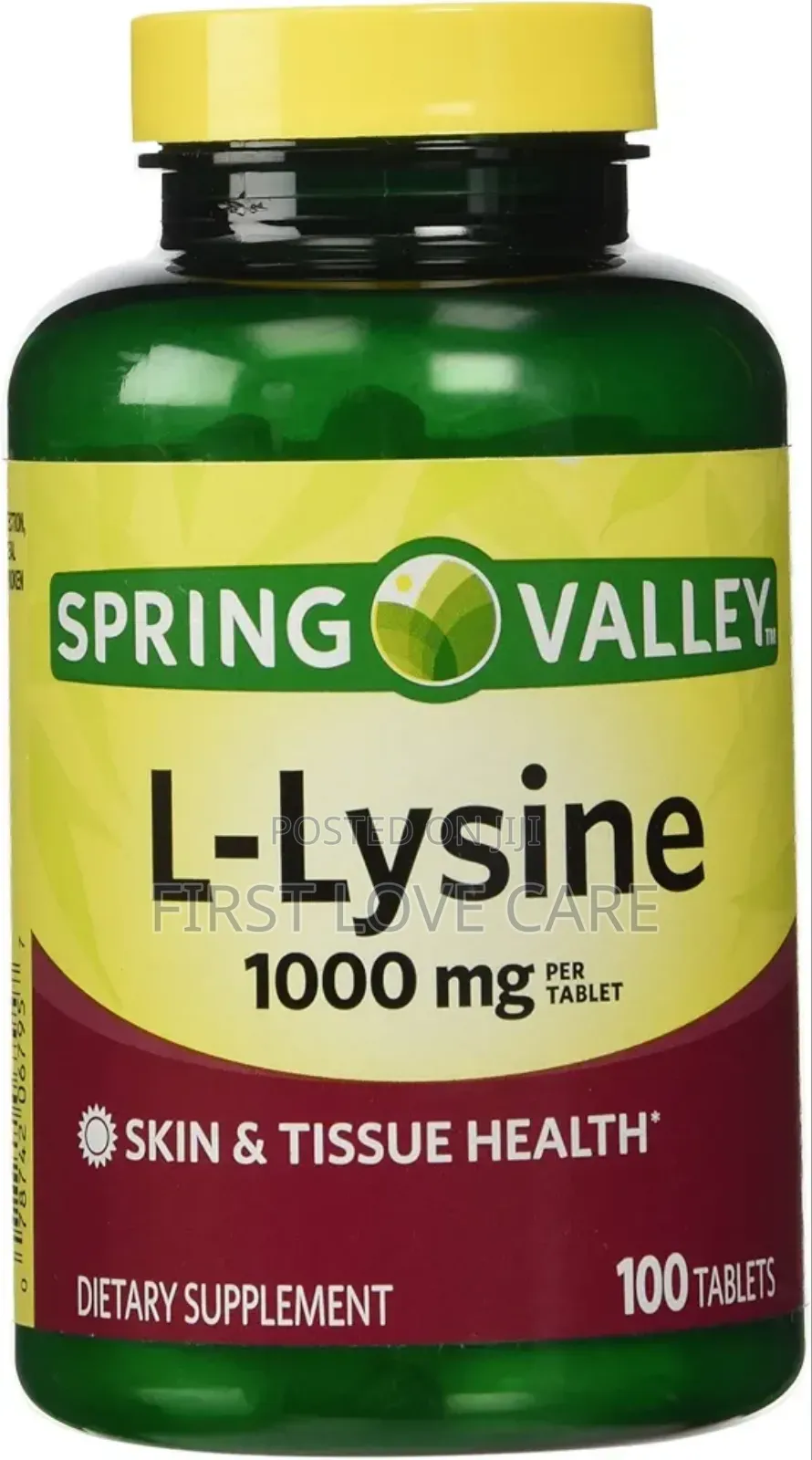 Spring Valley L-Lysine 1000mg