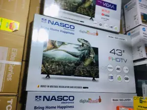 Unleash Entertainment: Nasco 43" Digital Satellite LED TV