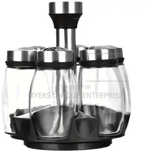 7pcs Rotating Spice Rack
