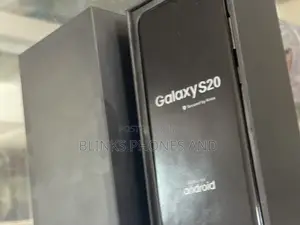 New Samsung Galaxy S20 128 GB Black