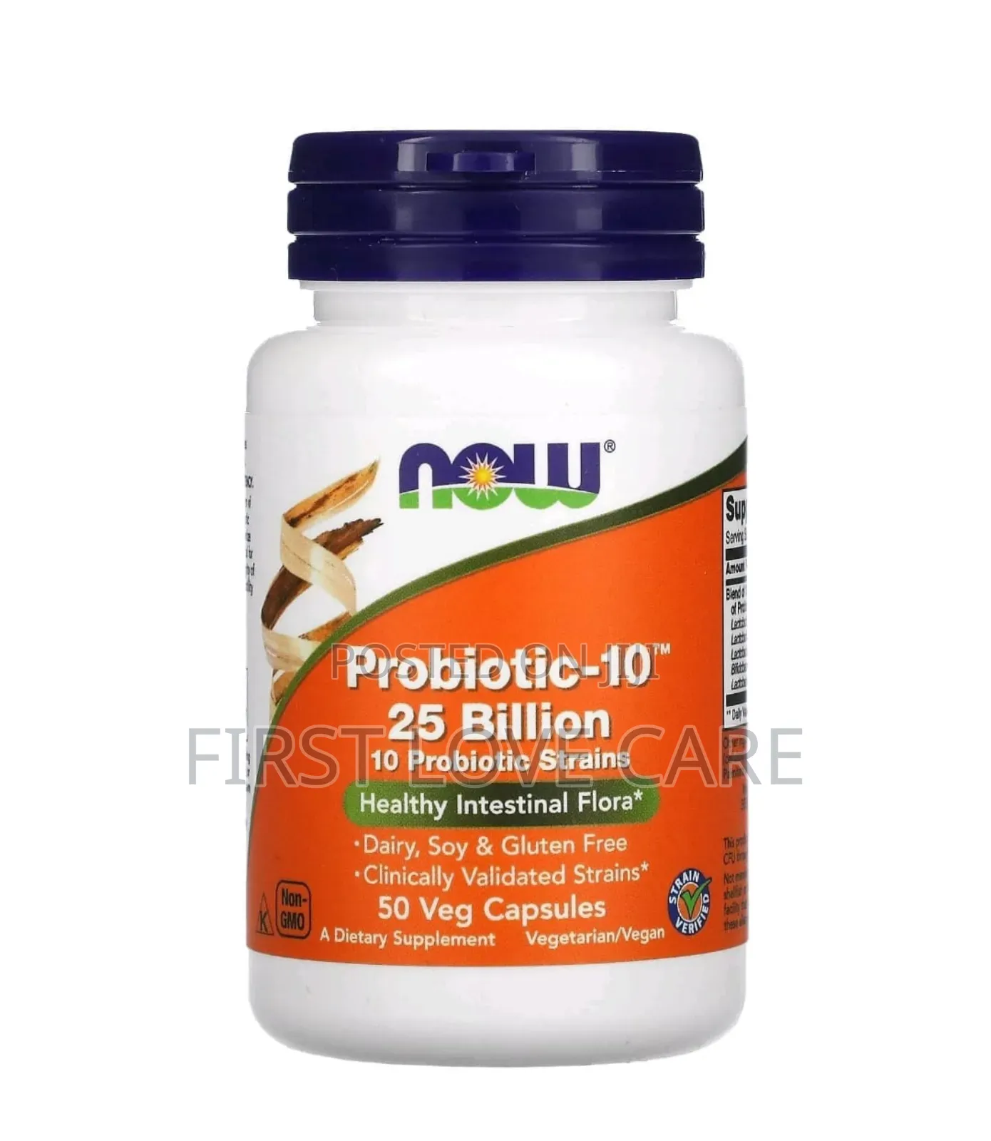 Now Probiotic -10 25 Billion