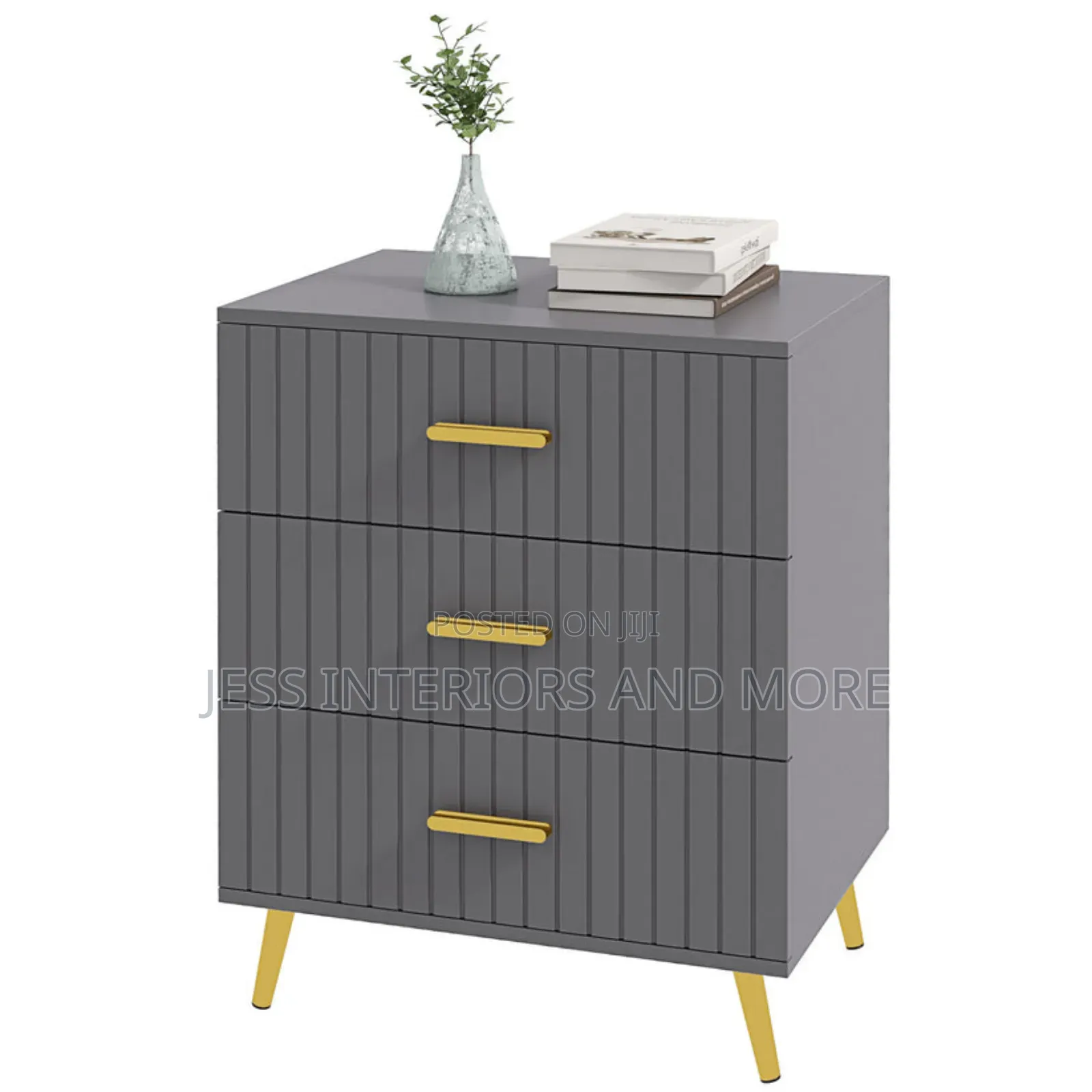 3 Drawer Bedside Table