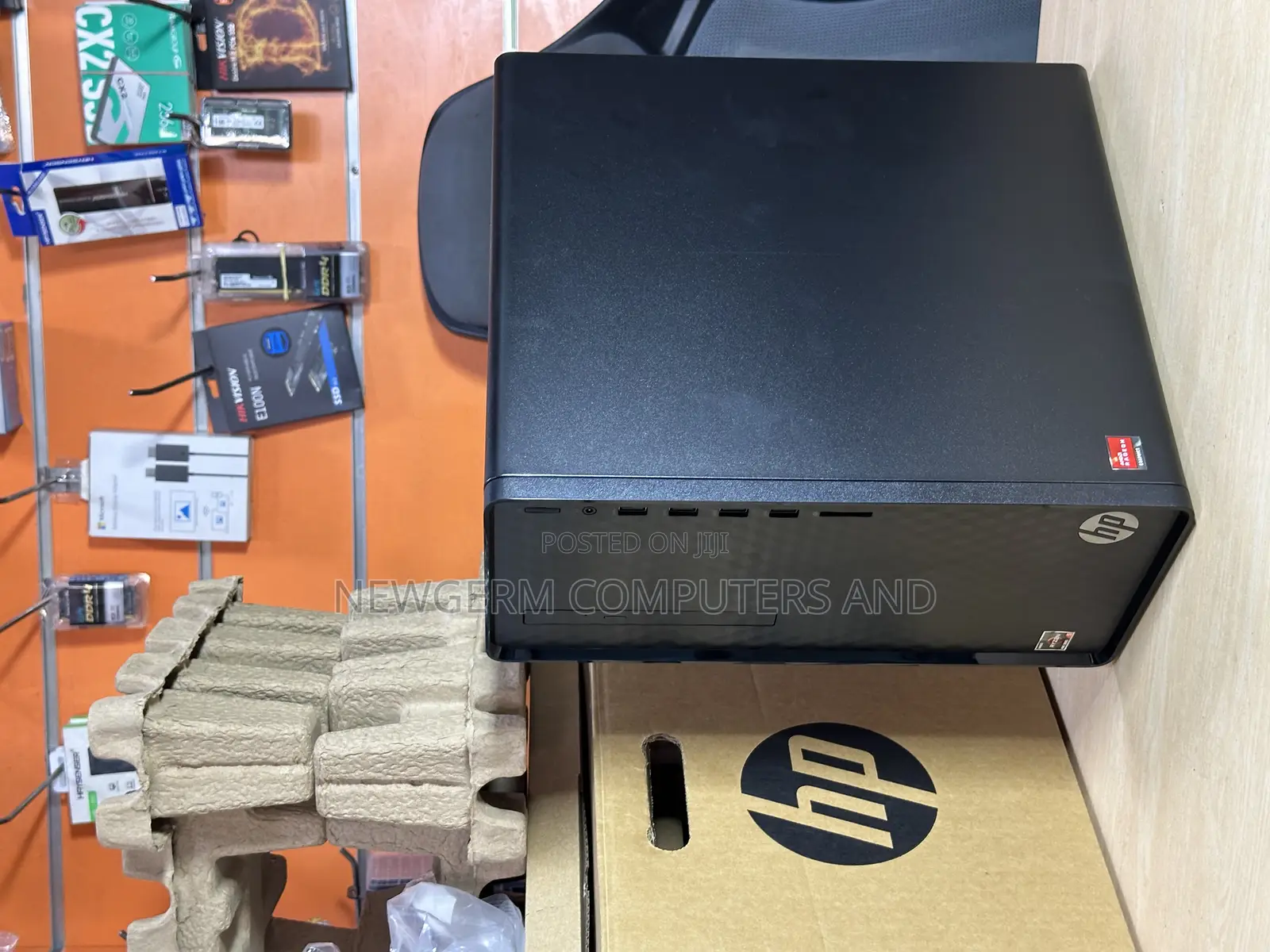 New Desktop Computer HP 280 G8 8GB AMD Ryzen 5 HDD+SSD 1T
