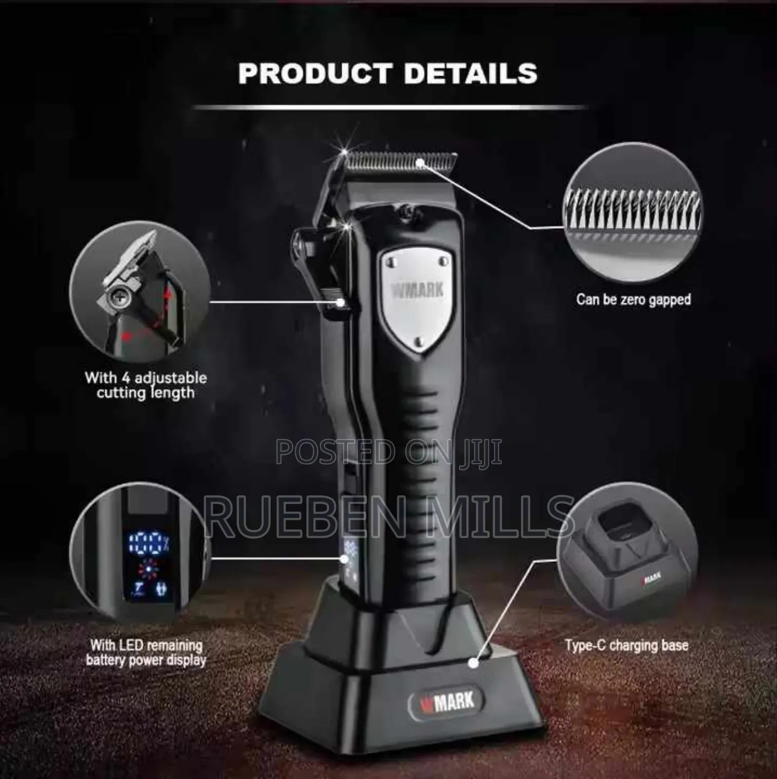 Wmark NG 2042 Magnetic Motor Hair Cutting Barbering Machine