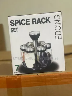 Rotating 7pcs Spice Jar